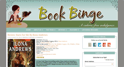 Desktop Screenshot of bookbinge.com